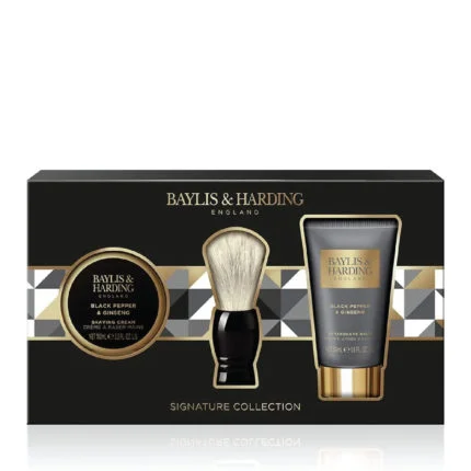 Baylis & Harding Signature Men's Black Pepper & Ginseng Shaving Set