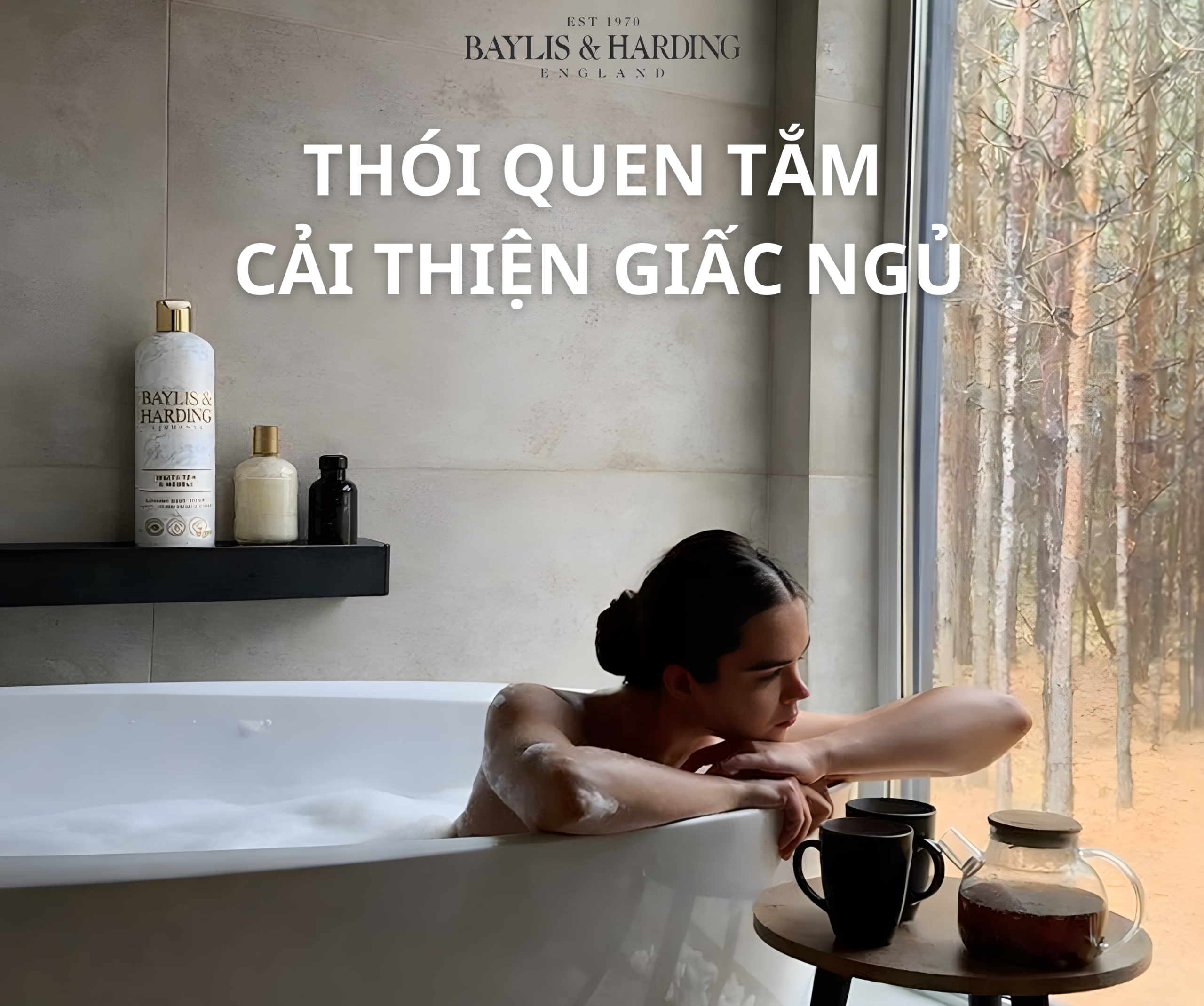 thói quen tắm giúp cải thiện giấc ngủ